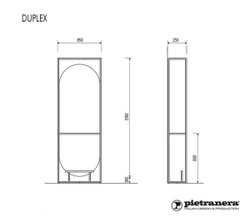 Зеркало парикмахерское DUPLEX