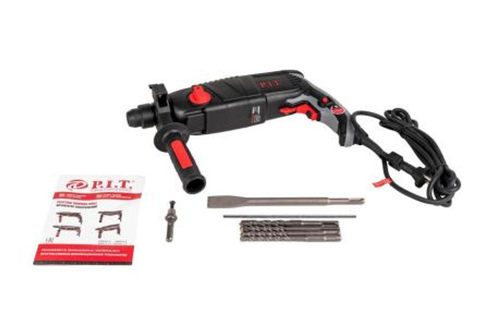 Перфоратор PBH24-C PIT (3-реж. гор. 850Вт. 2,4 Дж. SDS+ пласт кейс)