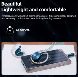 Наушники 7Hz Timeless AE, внутриканальные, проводные, Hi-Fi, 3.5 мм, 2.5 мм, 4.4 мм