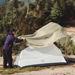 Палатка Naturehike Cloud Up Pro Si 3-местная, алюминиевый каркас, янтарная, артикул CNK2350WS020-3MRS