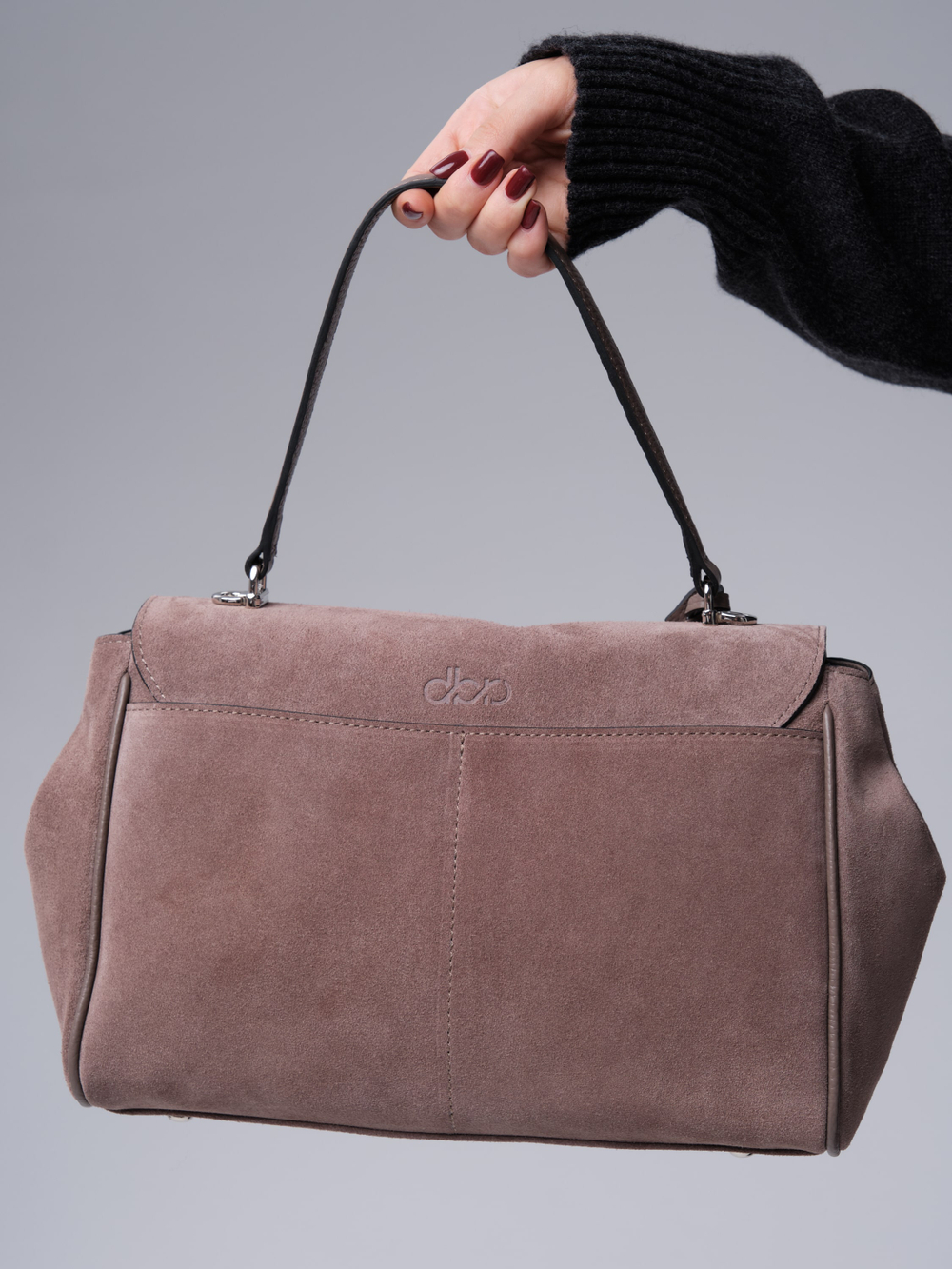 Замшевая сумка Nadi DBR 31356 капучино