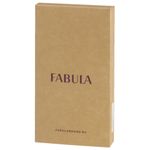 Визитница трёхрядная FABULA "Kansas" на 120 визитных карт, натуральная кожа, отстрочка, 2 кнопки, черная, V.21.TX