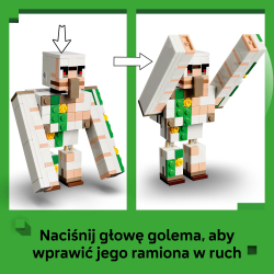 Конструктор LEGO Minecraft 21592 Атака куриного всадника в пустыне — фото 7