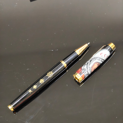 Ручка Parker с ручной росписью Палех "Юрий Гагарин" в коробке