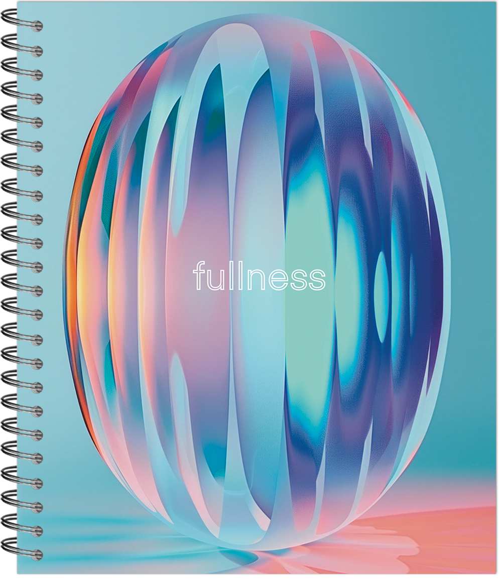 Тетрадь общая 48 л., SENSORE DESIGN, обложка-мелов.картон+соффтач-лак, металлический гребень