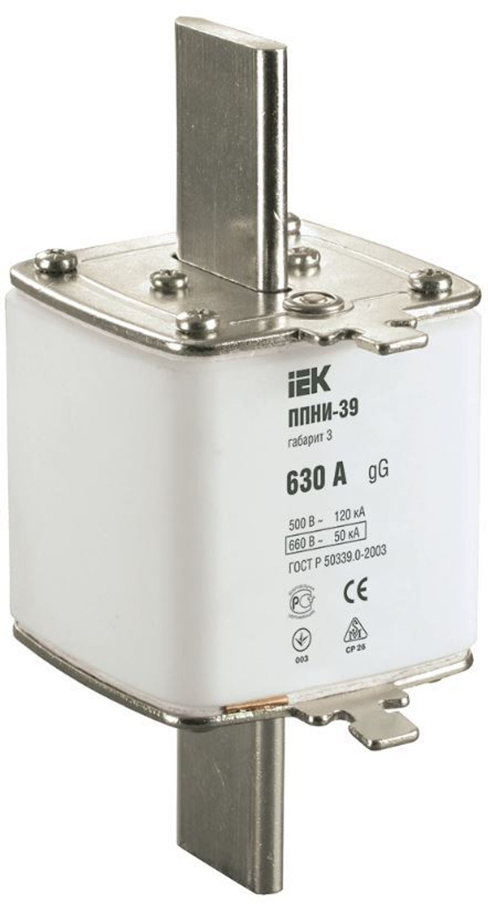 Предохранитель  IEK DPP50-630