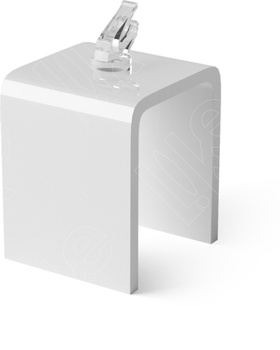 Подставка акриловая для кольца/зажим для кольца/ПЭТ карман для бирки/Н-60 мм.