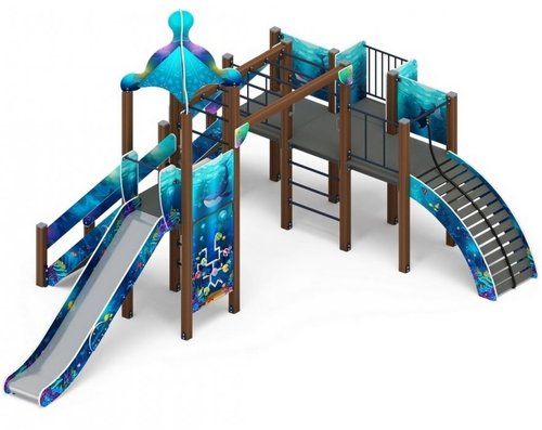 Детский игровой комплекс Морской ДИК 2.17.03-01 H=1500