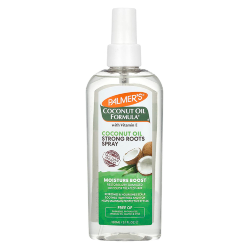 Palmer's, Coconut Oil Formula® с витамином E, спрей для укрепления корней, увлажнение, 150 мл (5,1 жидк. унц.)