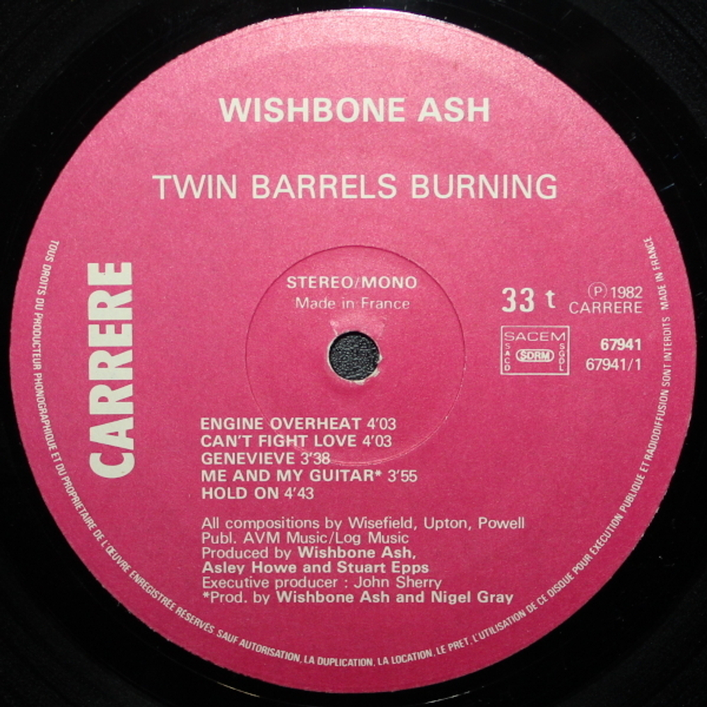 Wishbone Ash / Twin Barrels Burning (LP)