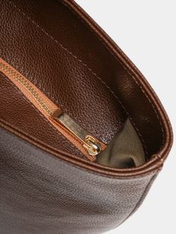 Шоппер MAlin Marvarid | Шоколадный