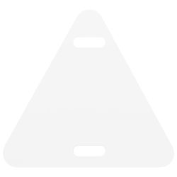 Бирка кабельная маркировочная ЭРА NO-224-606 У136 треугольник 52х55 мм 50 шт/уп