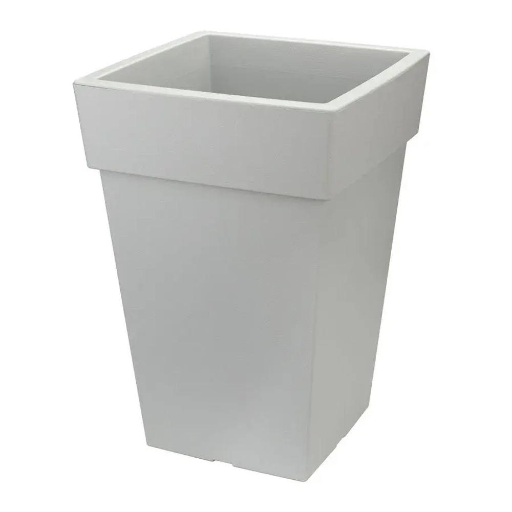 Кашпо ТУБУС 240мм 7,5л смоки (комплект 3 шт)