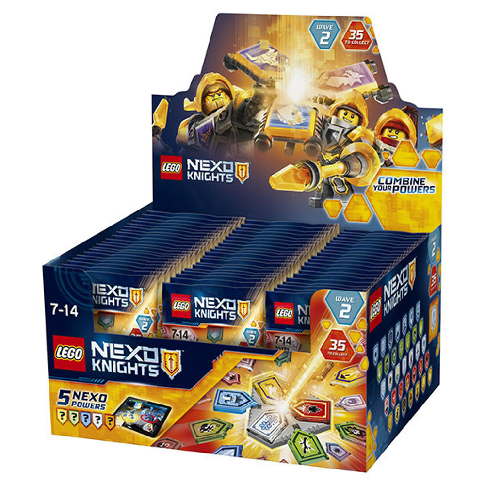 LEGO Nexo Knights: Комбо-силы NEXO 70373 — Combo NEXO Powers Wave 2 — Лего Нексо Рыцари
