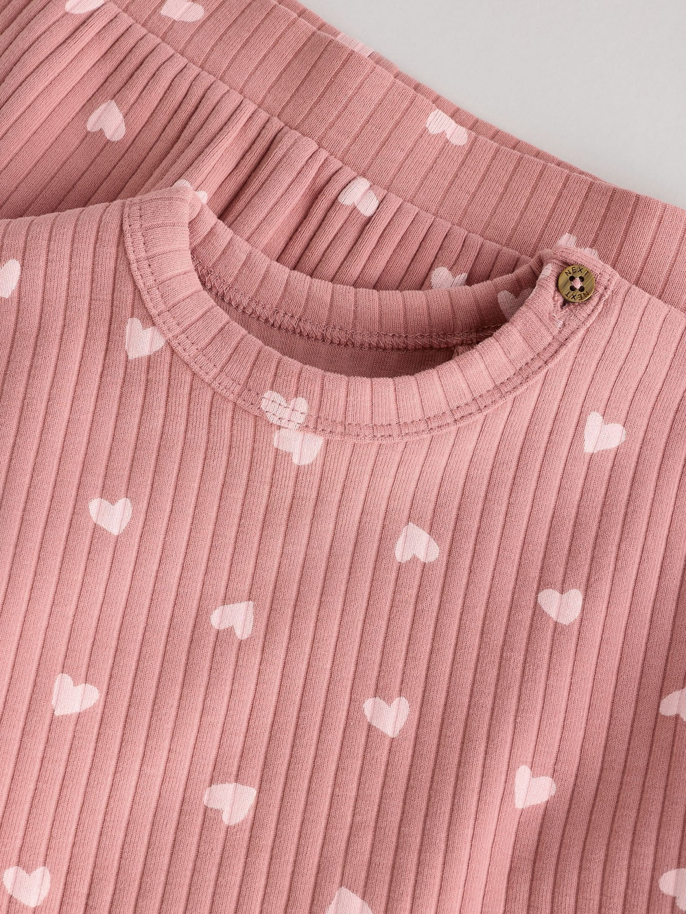 Лонгслив и брюки в комплекте для малышей Next Q95-521, Розовый