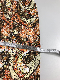 Костюм юбочный с принтом 64 размер