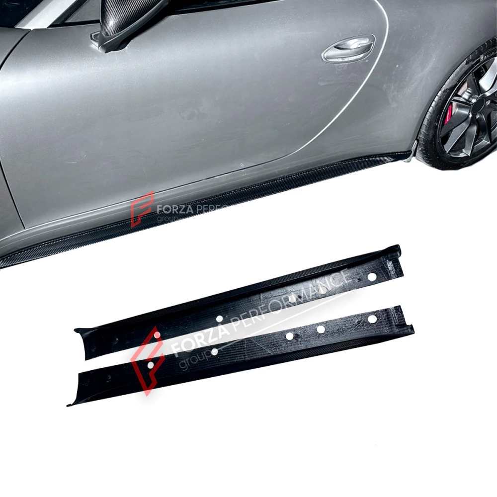 Карбоновые боковые юбки для PORSCHE 911 991 CARRERA S / C2S NARROW BODY 2011–2020 Порше