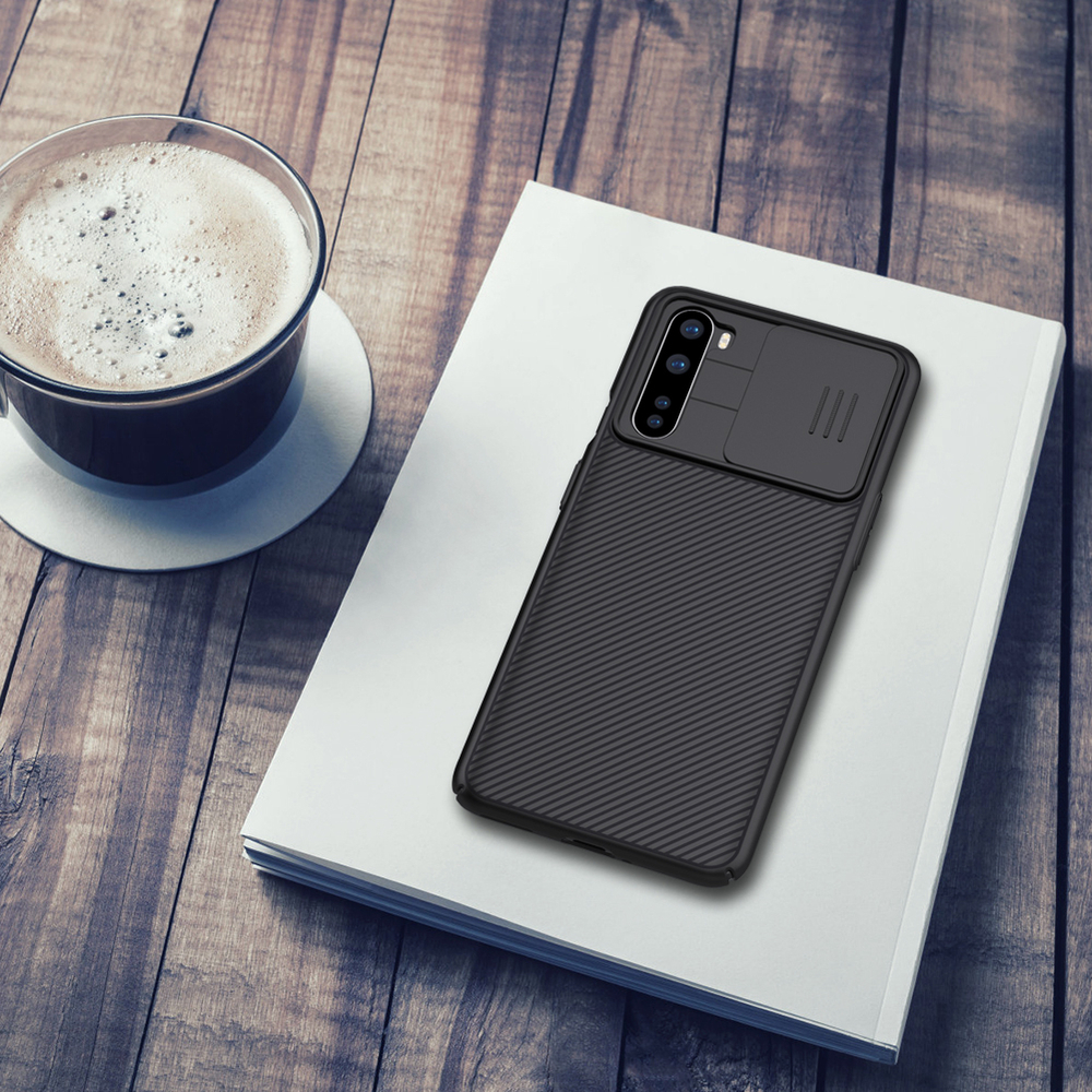 Чехол от Nillkin для OnePlus Nord, серия CamShield Case с защитной крышкой для задней камеры