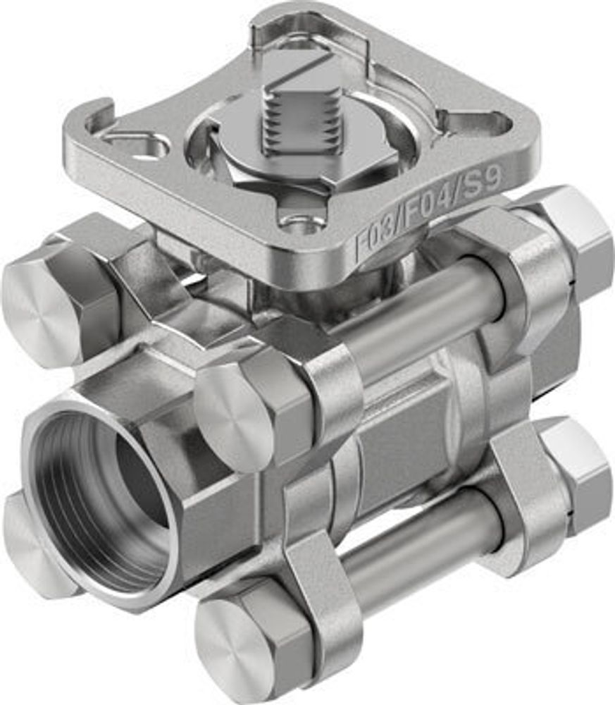 VZBE-1/2-WA-63-T-2-F0304-V15V15 Шаровой кран