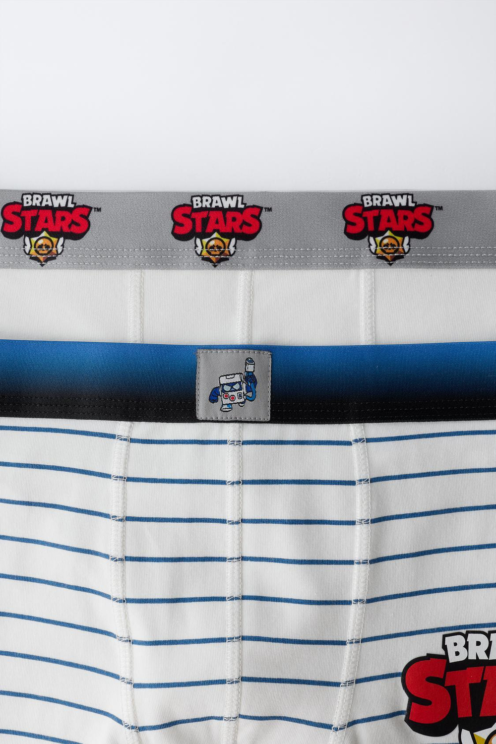 ZARA НАБОР ИЗ ДВУХ ТРУСОВ-БОКСЕРОВ BRAWL STARS © SUPERCELL OY, ЭКРЮ