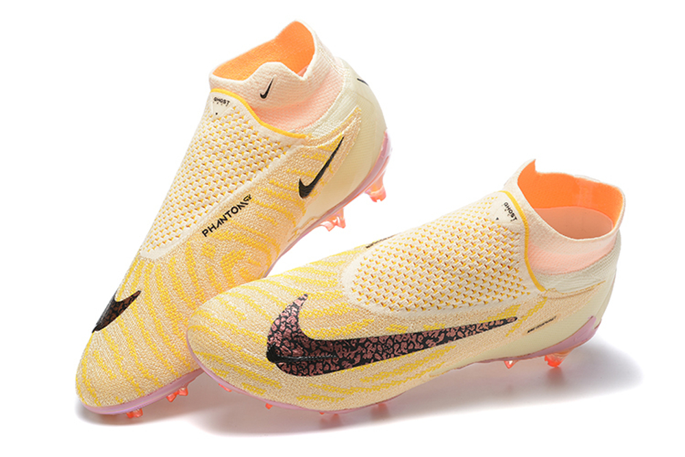Бутсы Nike Phantom GX Elite FG (Оранжевый)