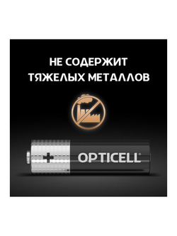 Элемент питания алкалиновый AA/LR6 (блист. 12шт) Basic Opticell 5051010/6051010