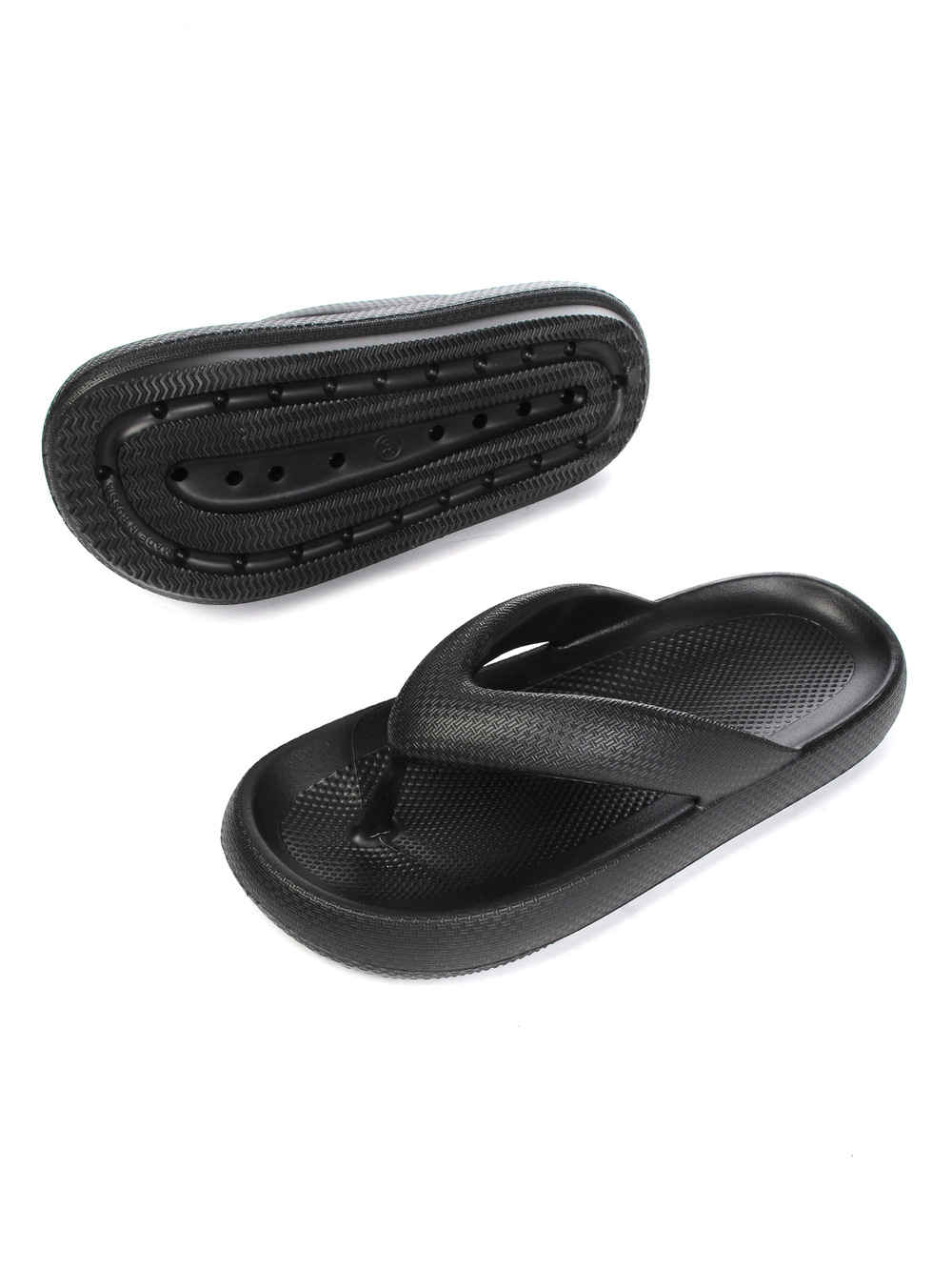 Шлепанцы женские черные