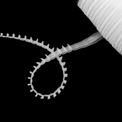 Шторная лента Oz-Is арт. 3959МP коэф сборки 1:2, для французских и австрийских штор, цвет прозрачный (ширина 15 mm)