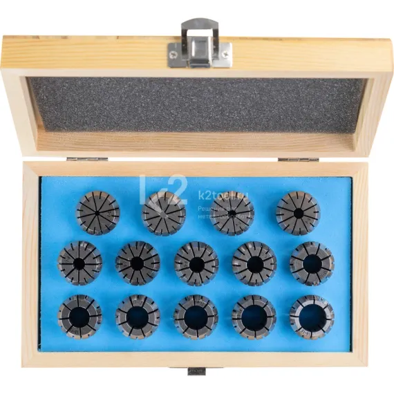 Набор цанг OCM ER25 3-16 мм, 14 шт.