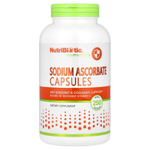 NutriBiotic, аскорбат натрия, 250 веганских капсул