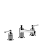 Смеситель для раковины Gessi Venti20 на 3 отверстия, низкий, с донным клапаном
