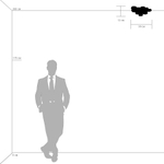 750123 Люстра потол FAVO LED-60W 2880LM ЗОЛОТО 4000K