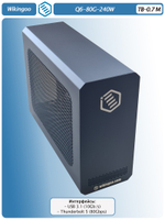 Внешний корпус для видеокарты Wikingoo WKG-Q6-240W EGPU. Thunderbolt 5.