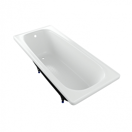 Ванна стальная 1,5*0,7*390мм цв.белый MIXLINE (ножки в комплекте)