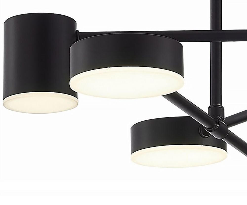 Kink Light 07649-6D,19(3000K) Люстра димм.Мекли черный