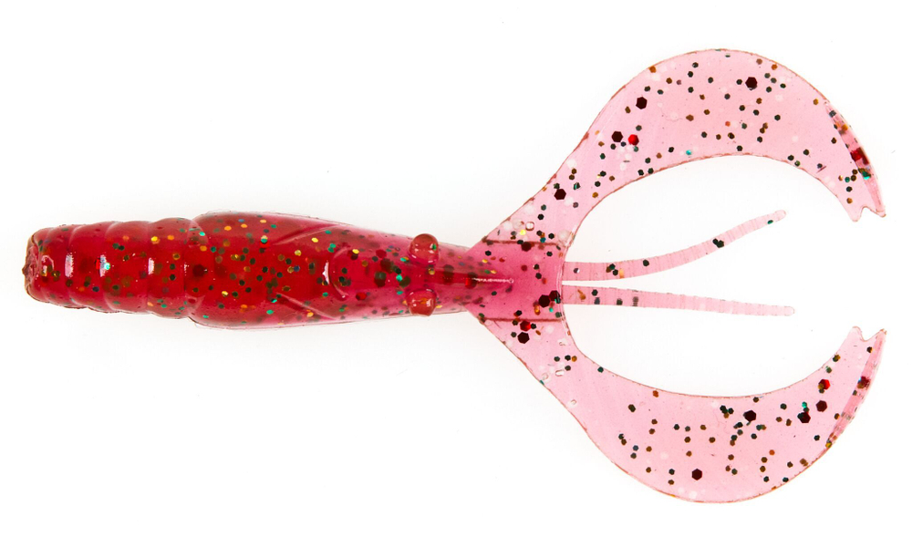 Мягкая приманка Lucky John Curly Shrimp 2in (50 мм), цвет S14, 10 шт.