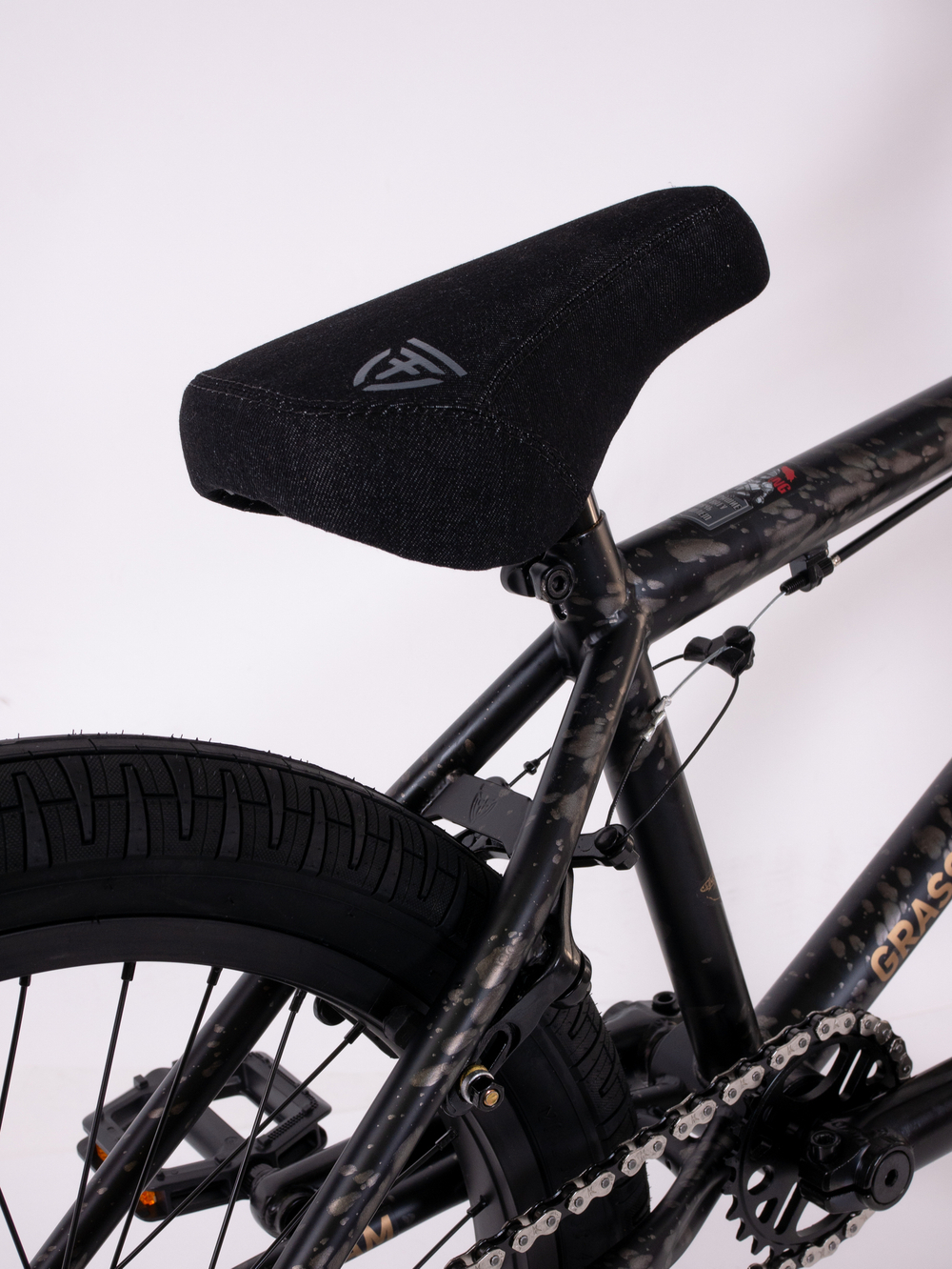 Велосипед BMX Tech Team Grasshopper 20"х20,8"  2024 черный