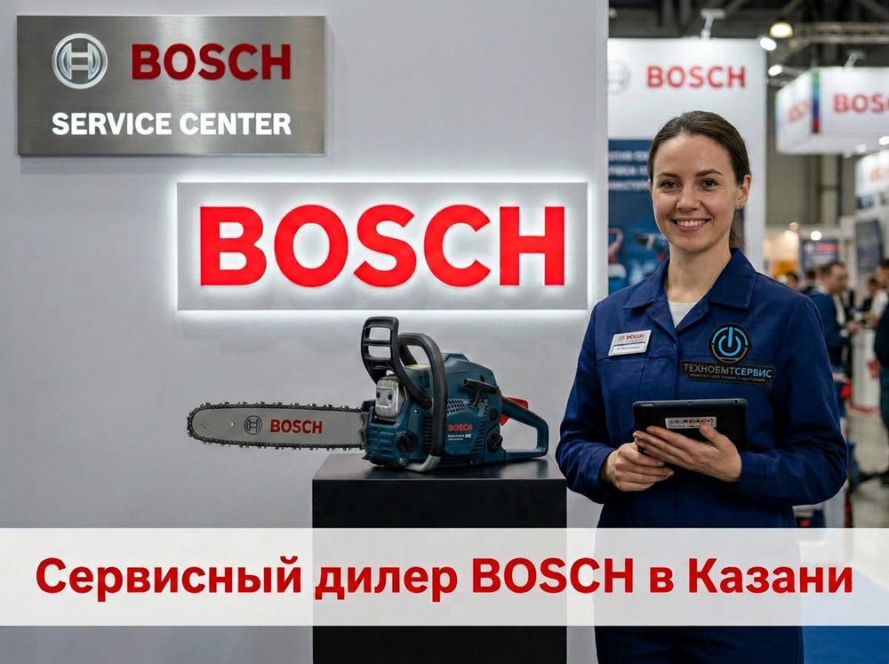 Ремонт бензопил Bosch в Казани