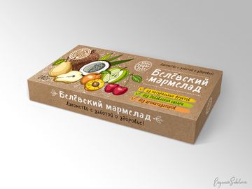 Мармелад на фруктозе без сахара в кокосовой стружке, 240г