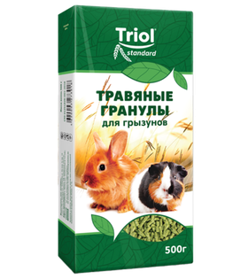 Триол Standard для грызунов "Травяные гранулы" 500гр.