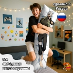 Дакимакура Naruto Какаши Хатаке и Тоби