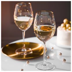 НАБОР БОКАЛОВ ДЛЯ ВИНА "GOLDY" ИЗ 2 ШТ. 540 МЛ