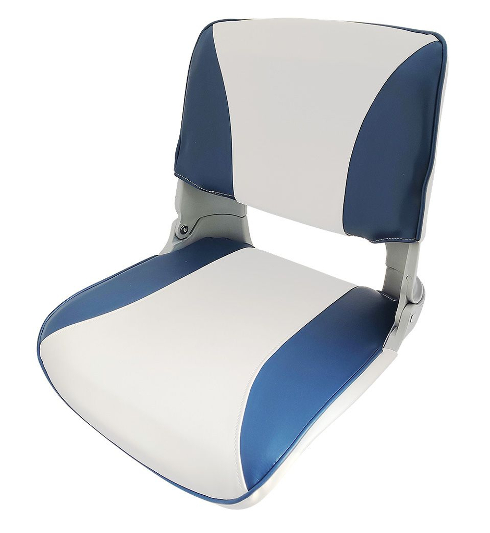 Сиденье для лодки "Skipper", белое с черным