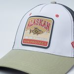 Кепка Alaskan Commodore Mesh с сеткой цвет белый/серый (ACCM)