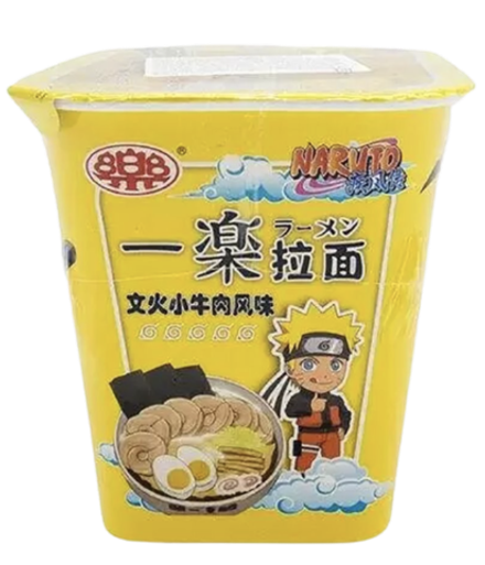 Лапша Yile Noodles  Naruto со вкусом говядины средне острая