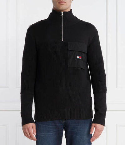 Свитер Tommy Jeans - черный(DM0DM17771)