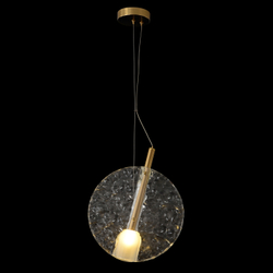 Светильник подвесной Crystal Lux FROZEN SP1 BRASS