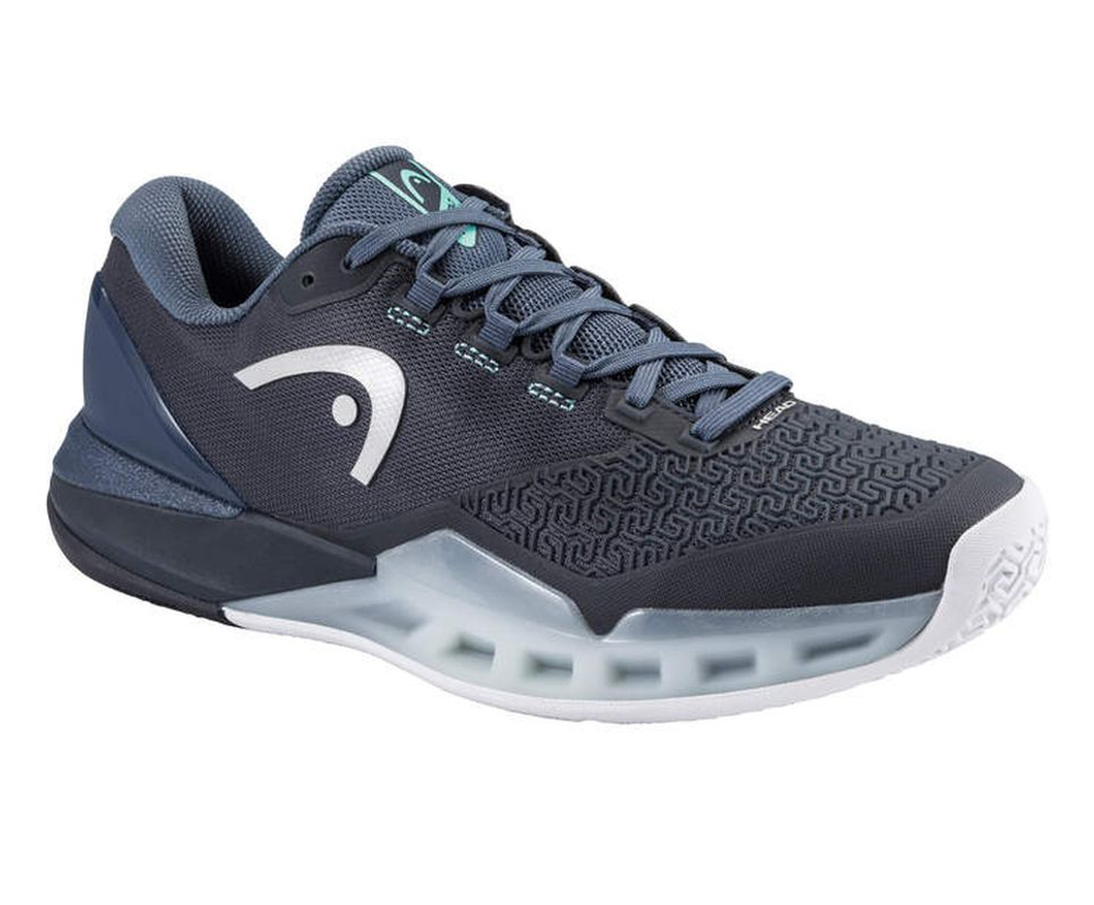 Мужские теннисные кроссовки Head Revolt Pro 5.0 - blueberry/teal