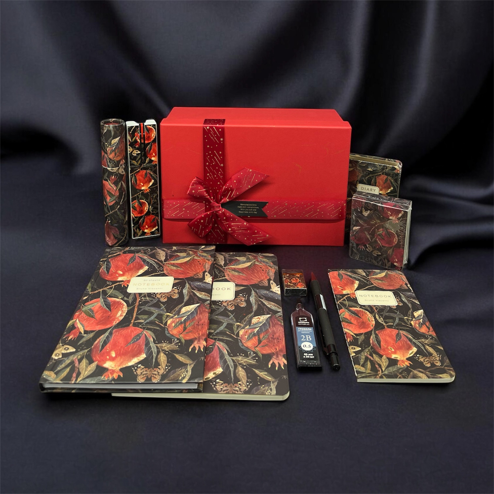 Подарочный набор коллеге «Модный офис — Сочный Гранат»