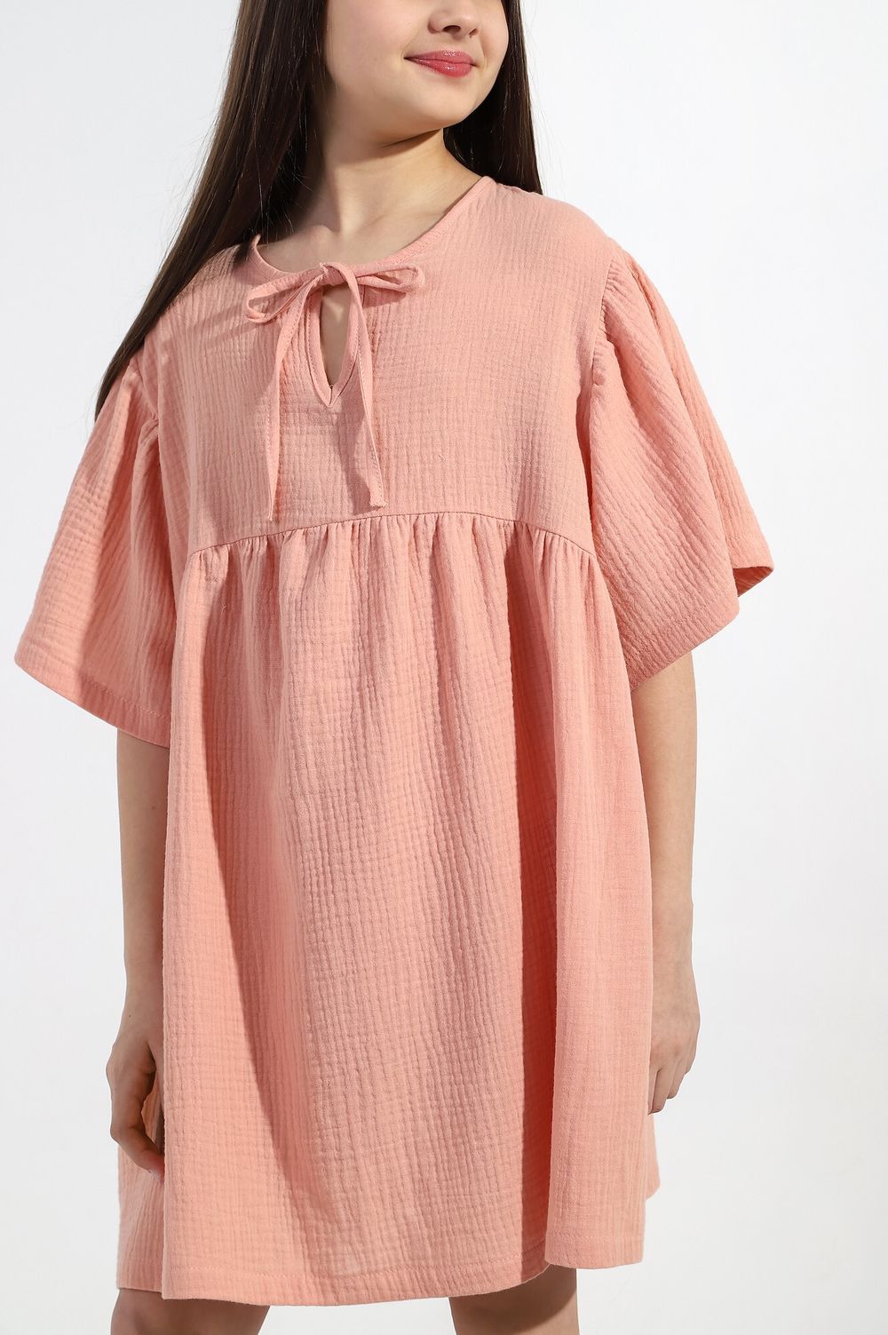 Туника для девочки Баунти-1 Виотекс ПУДРОВЫЙ